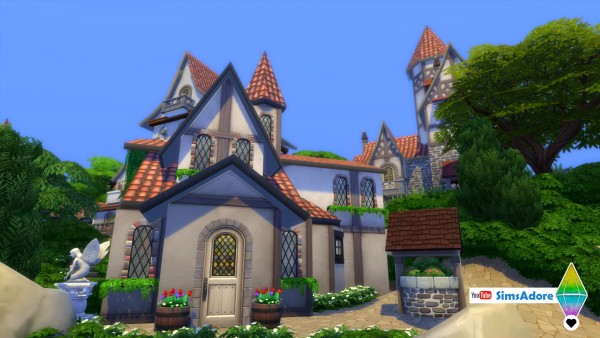  Mod The Sims: Royalton Square   Full medieval Village   NO CC by bradybrad7