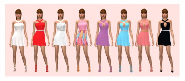  Sims 4 Sue: Cocktail Dress