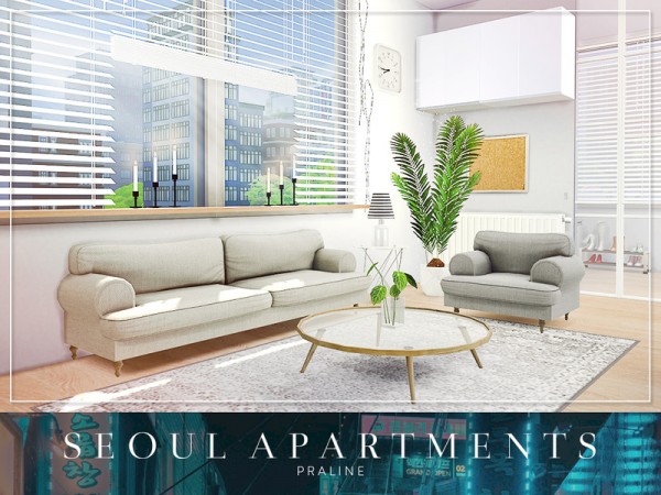  The Sims Resource: Seoul Apartments by Pralinesims