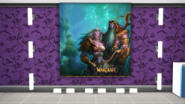  Mod The Sims: World of Warcraft Paintings by N.Blightcaller
