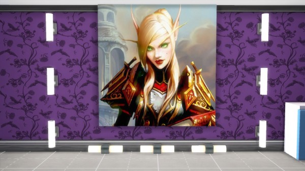  Mod The Sims: World of Warcraft Paintings by N.Blightcaller