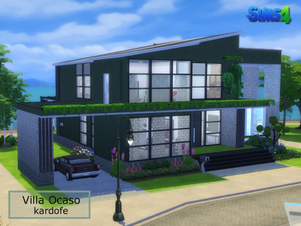  The Sims Resource: Villa Ocaso by kardofe