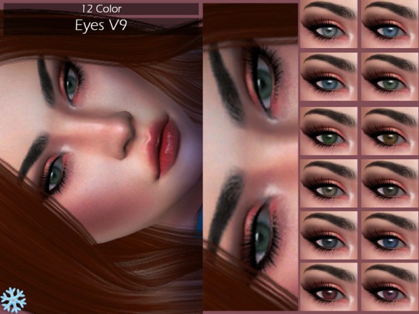  The Sims Resource: Eyes V9 by Lisaminicatsims