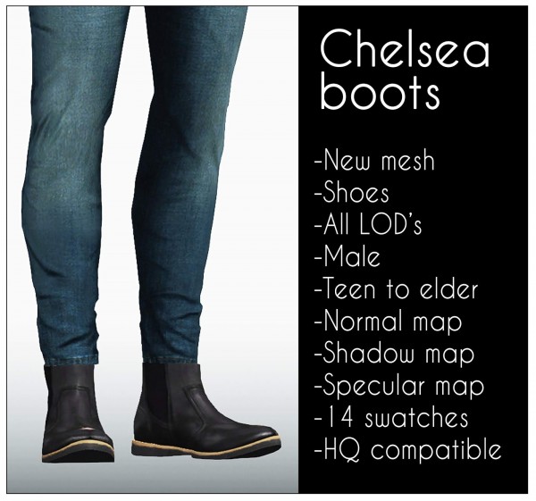  Lazyeyelids: Chelsea boots