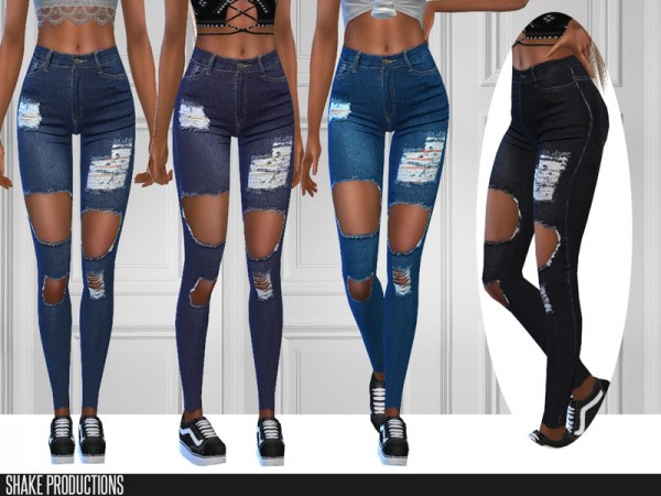  The Sims Resource: Jeans 284 by ShakeProductions