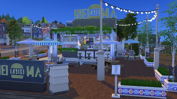  Mod The Sims: The Burger Shack CC Free by kiimy 2 Sweet
