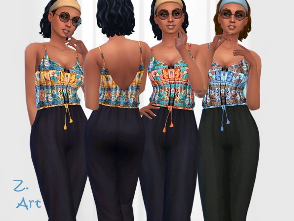 The Sims Resource: Boho Outfit 03 by Zuckerschnute20