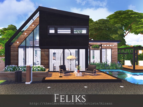  The Sims Resource: Feliks House by Rirann