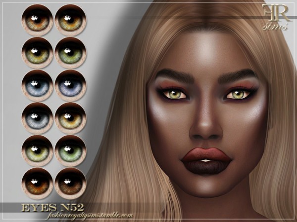  The Sims Resource: Eyes N52 by FashionRoyaltySims