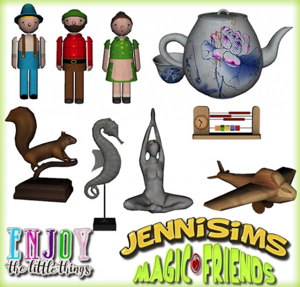 Jenni Sims: Magic Friends Decorative set