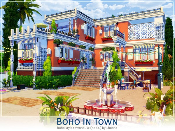  The Sims Resource: Boho In Town by Lhonna
