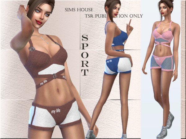  The Sims Resource: Tracksuit My Life by Sims House
