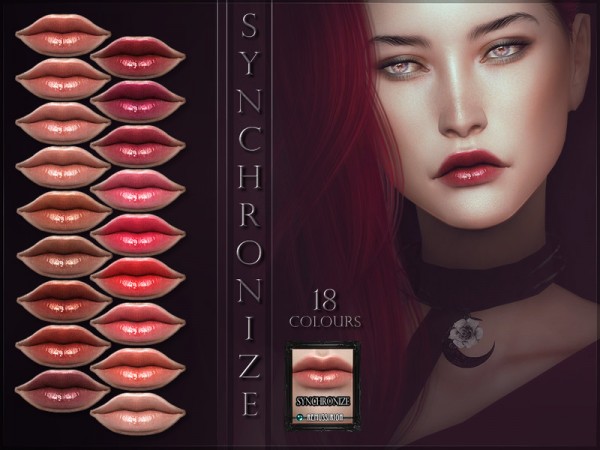  The Sims Resource: Synchronize Lipstick by RemusSirion
