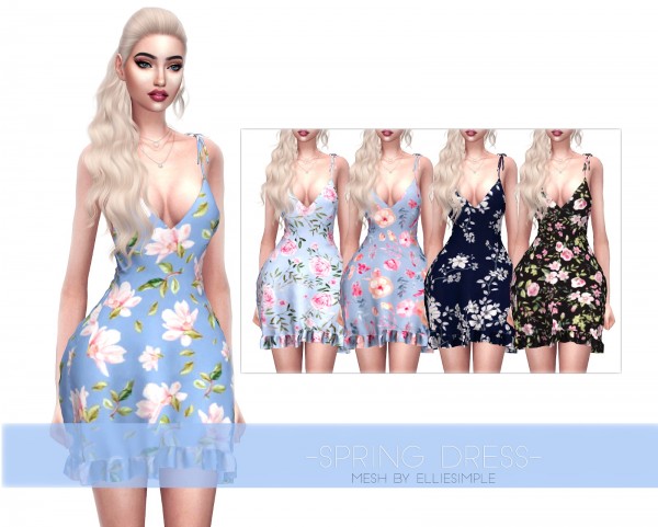  Kenzar Sims: Spring Dress