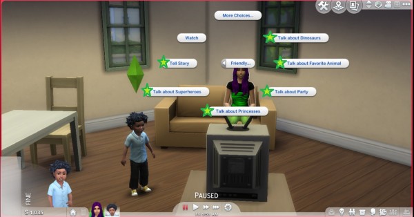  Mod The Sims: More Autonomous Social Interactions For Toddlers by Brandi Marie93