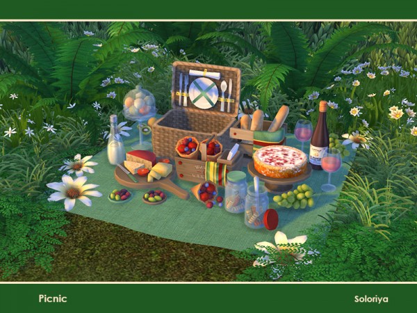  The Sims Resource: Picnic by soloriya