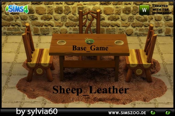  Blackys Sims 4 Zoo: Sheep Leather by sylvia60