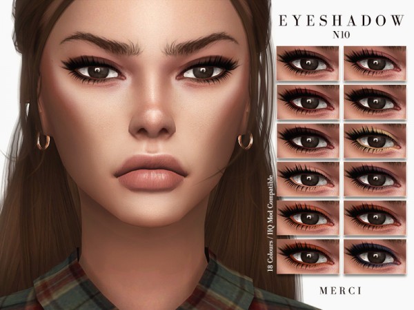  The Sims Resource: Eyeshadow N10 by Merci
