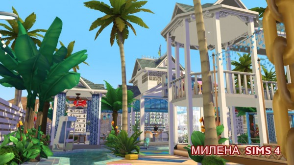 Sims 3 by Mulena: Pool Flamingo