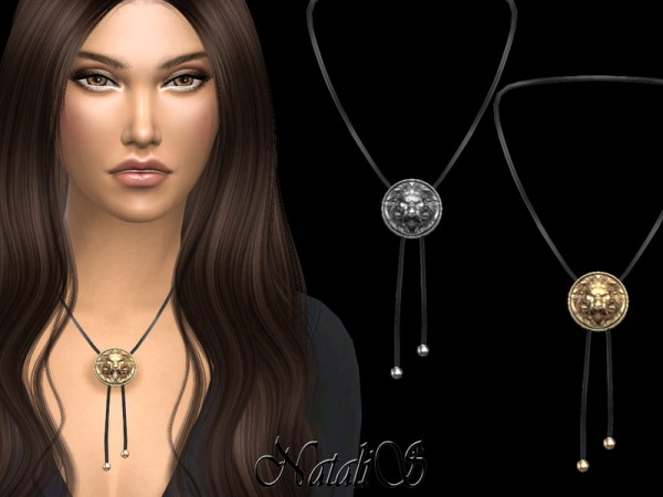  The Sims Resource: Lion necklace by NataliS