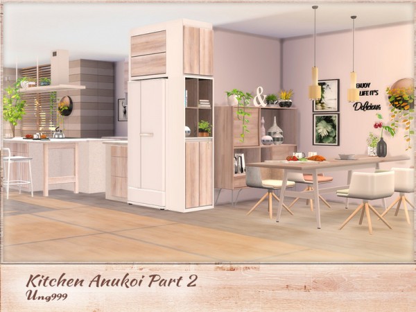  The Sims Resource: Kitchen Anukoi Part 2 by ungg999