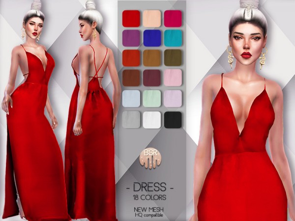  The Sims Resource: Dress BD63 by busra tr