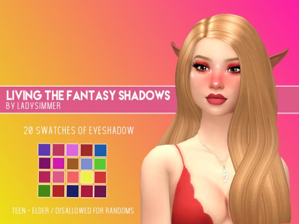  The Sims Resource: Living the Fantasy Shadows by LadySimmer94