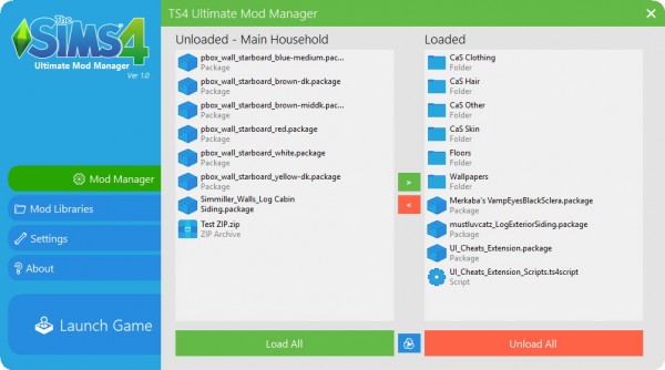  Mod The Sims: Ultimate Mod Manager by Jibby