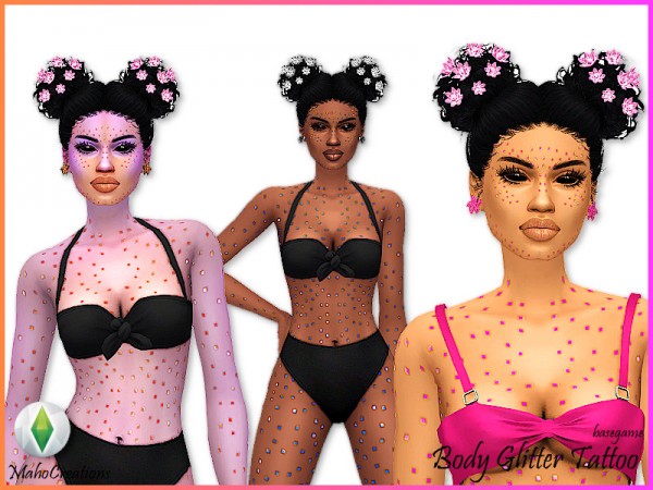  The Sims Resource: Body Glitter by MahoCreations
