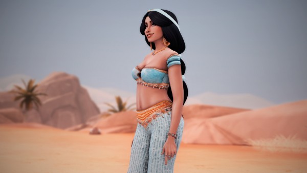  Miss Ruby Bird: Jasmine and Aladdin