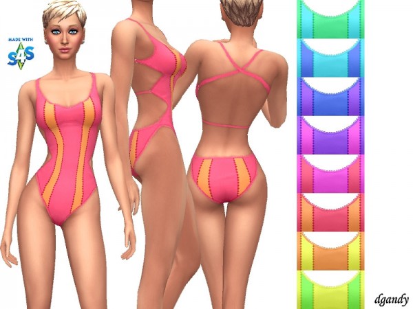  The Sims Resource: Swimsuit 201906 11 by dgandy