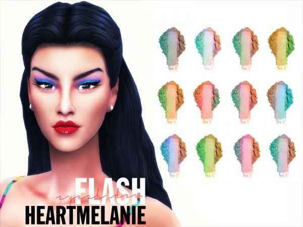  The Sims Resource: Flash EyeShadow by Sims4LifeStories