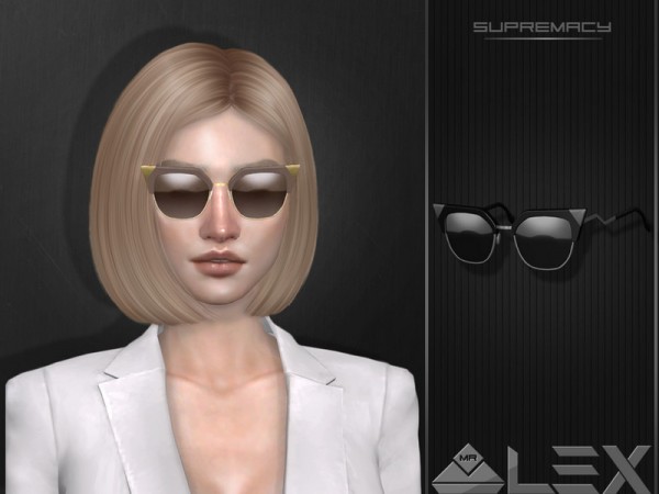  The Sims Resource: Supremacy Glasses by Mr.Alex