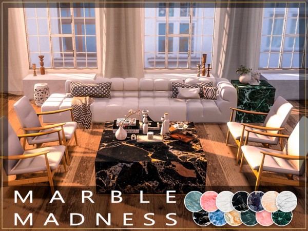 The Sims Resource: Marble Madness Table by Winner9