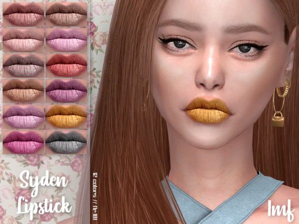  The Sims Resource: Syden Lipstick N.181 by IzzieMcFire