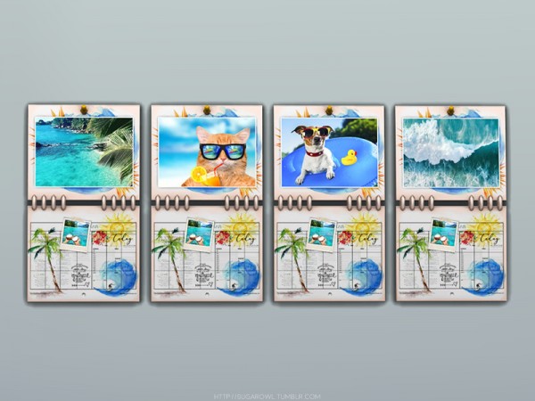  The Sims Resource: Summer calendar by sugar owl
