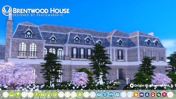  Simsational designs: Brentwood House   Palatial home