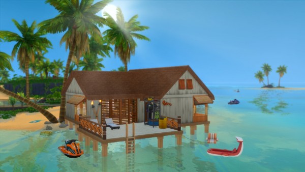  Models Sims 4: Small Beach House