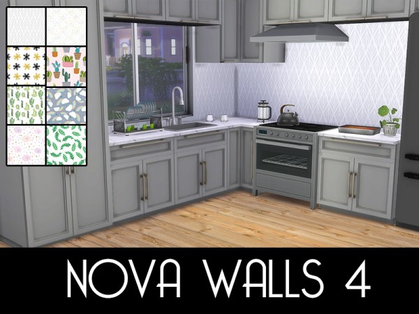  Models Sims 4: Nova Walls