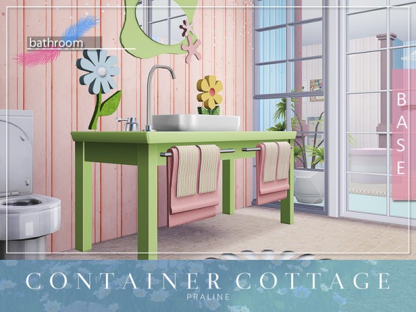  The Sims Resource: Container Cottage by Pralinesims