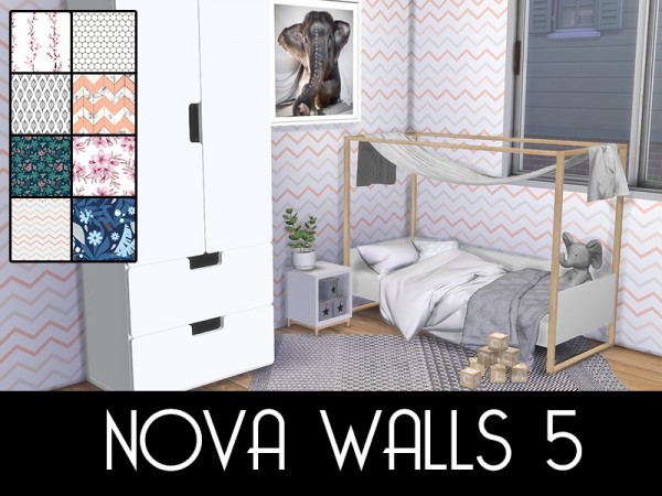  Models Sims 4: Nova Walls