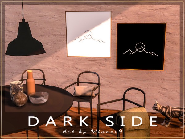  The Sims Resource: Dark side paintings by Winner9