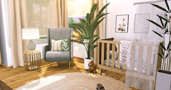  Liney Sims: Green Summer Toddler Room