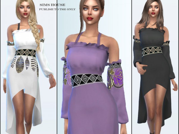  The Sims Resource: Dress Dryad by Sims House