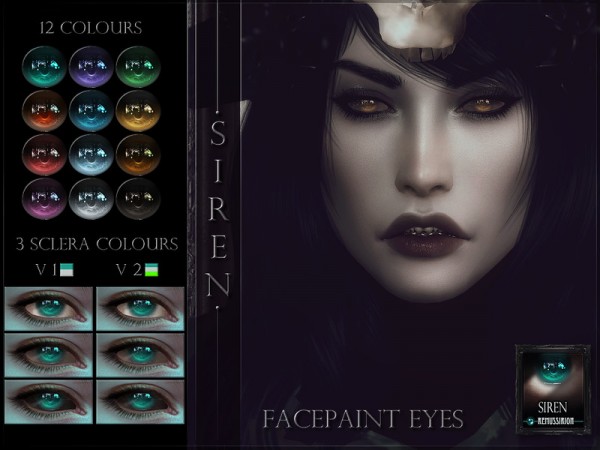  The Sims Resource: Siren Eyes by RemusSirion