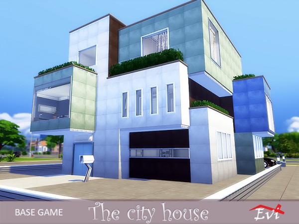  The Sims Resource: The city house by evi