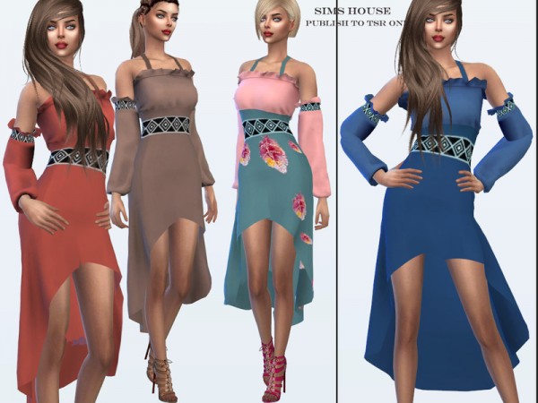  The Sims Resource: Dress Dryad by Sims House
