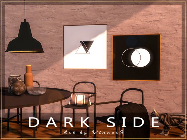  The Sims Resource: Dark side paintings by Winner9