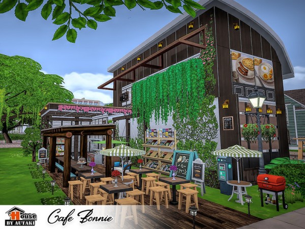  The Sims Resource: Cafe Bonnie by autaki