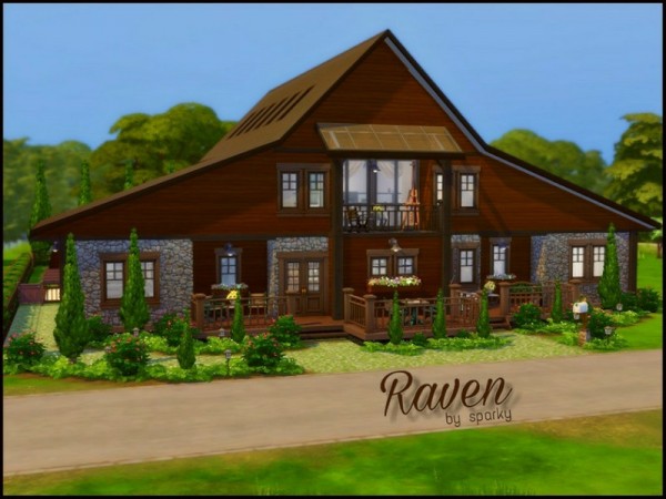  The Sims Resource: Raven house by sparky